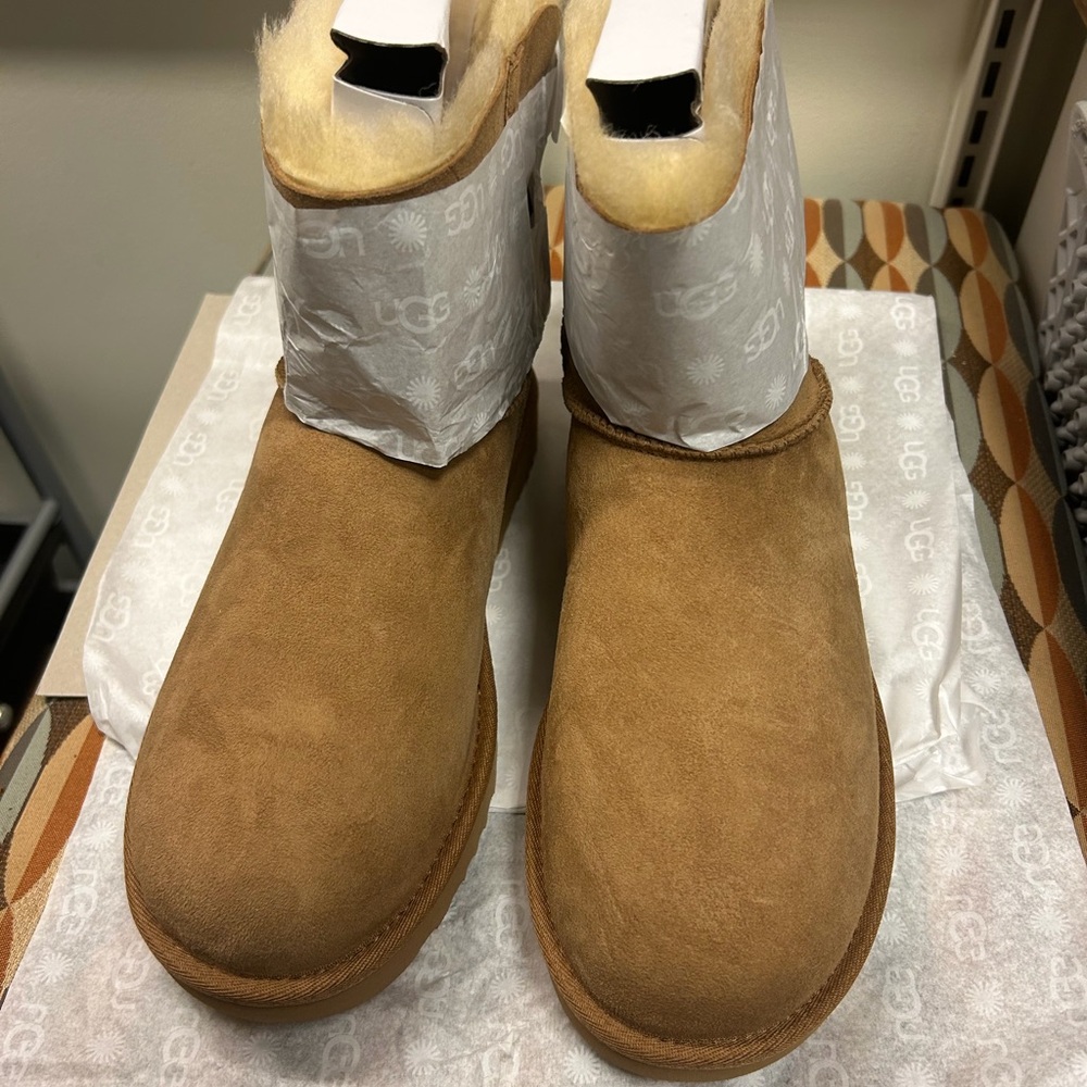 UGG Tan Sheepskin Boots